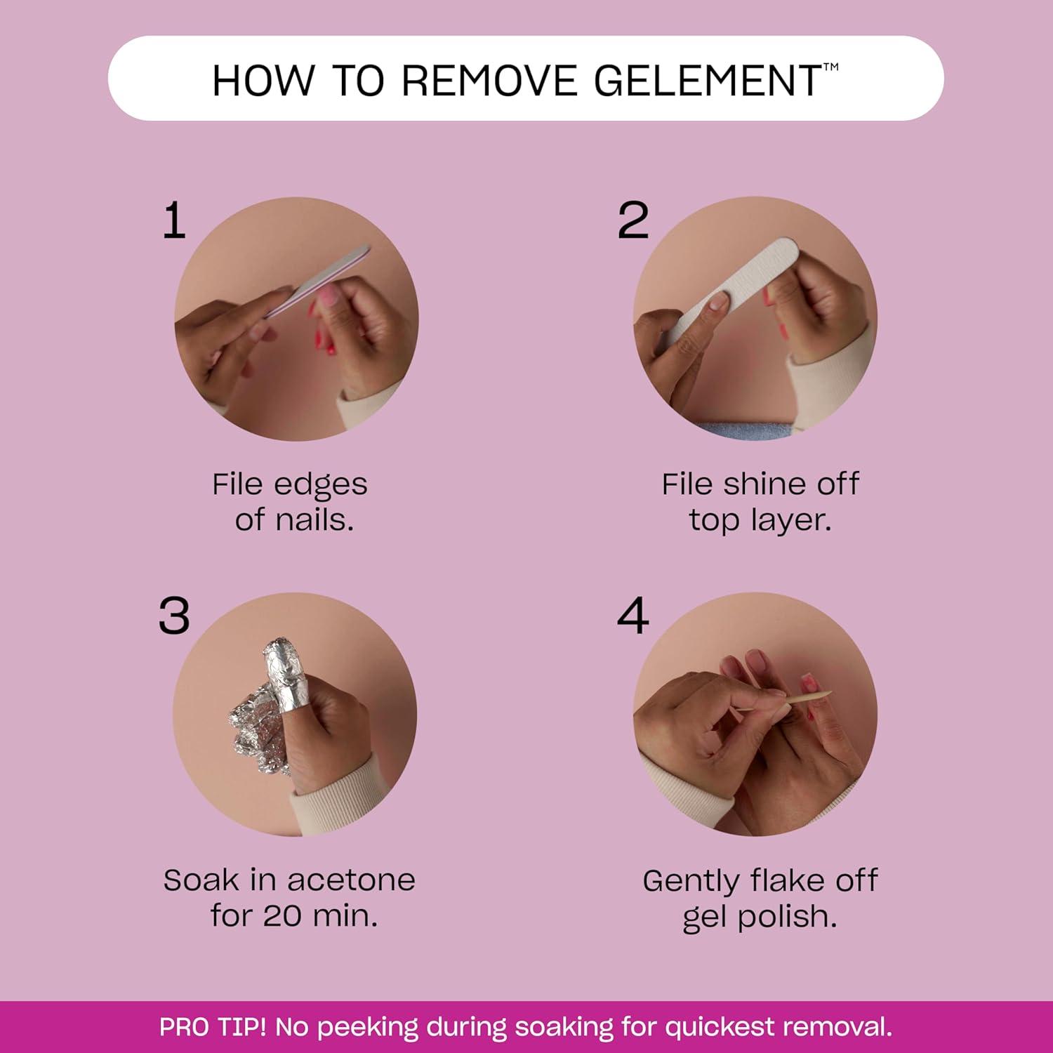 imageOPI GELement LED Cure Gel Nail Polish System DIY Salon Quality Assorted Colors Base amp Top Coat LED Curing Lamp Starter Kit Prep Supplies Sold Separately Vegan Soak Off RemovalMade Ya Blush SemiSheer Soft Light Pink Crme