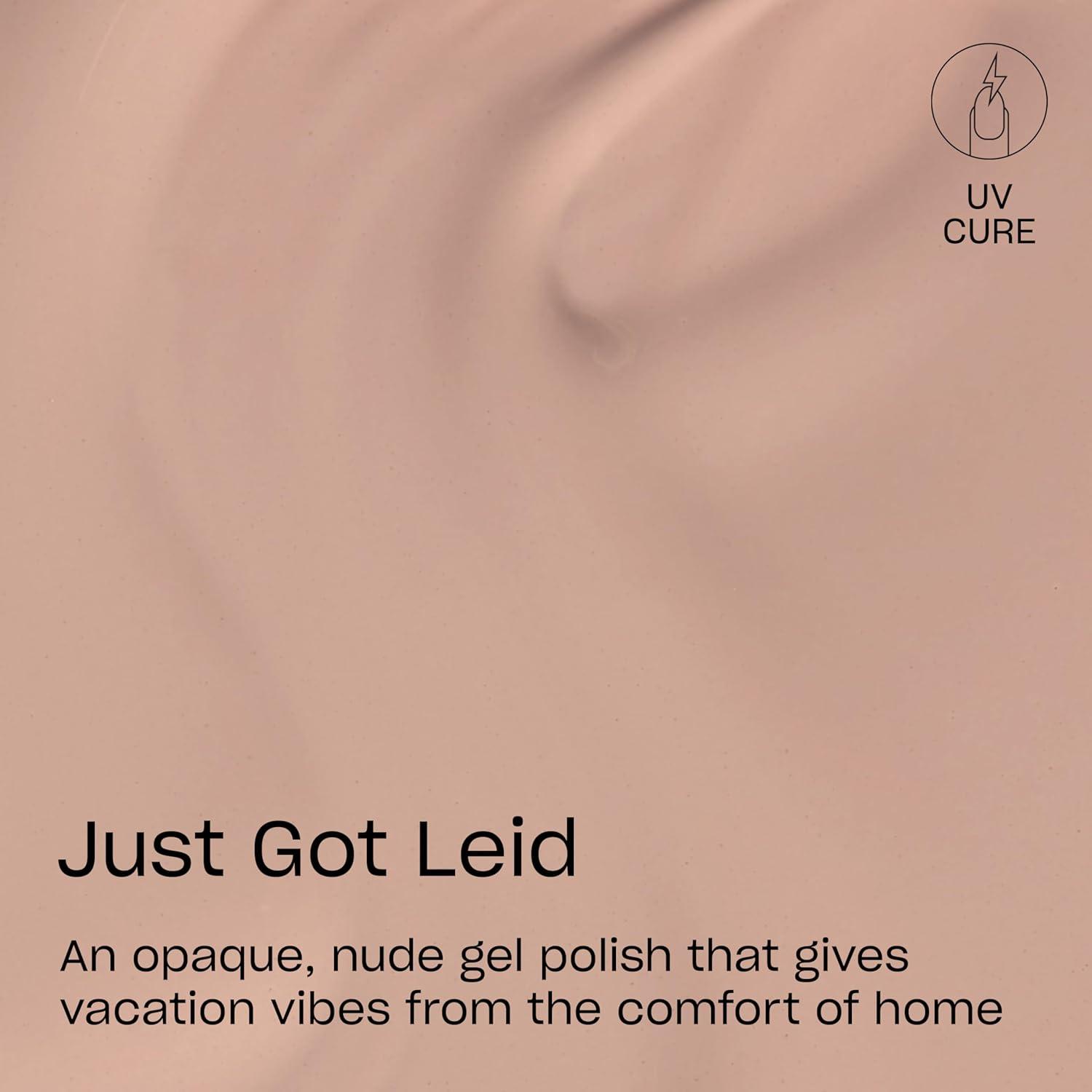 imageOPI GELement LED Cure Gel Nail Polish System DIY Salon Quality Assorted Colors Base amp Top Coat LED Curing Lamp Starter Kit Prep Supplies Sold Separately Vegan Soak Off RemovalJust Got Leid Opaque Soft Nude Brown Crme