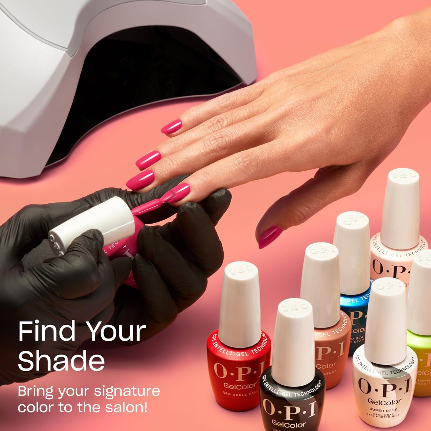 imageOPI GelColor LED Cure Gel Nail Polish Nude amp Brown Shades SalonQuality Shine LongLasting Wear Easily Soak Off Removal Vegan amp HEMA Free 05 Fl OzDo You Take Lei Away Opaque Soft Nude Beige