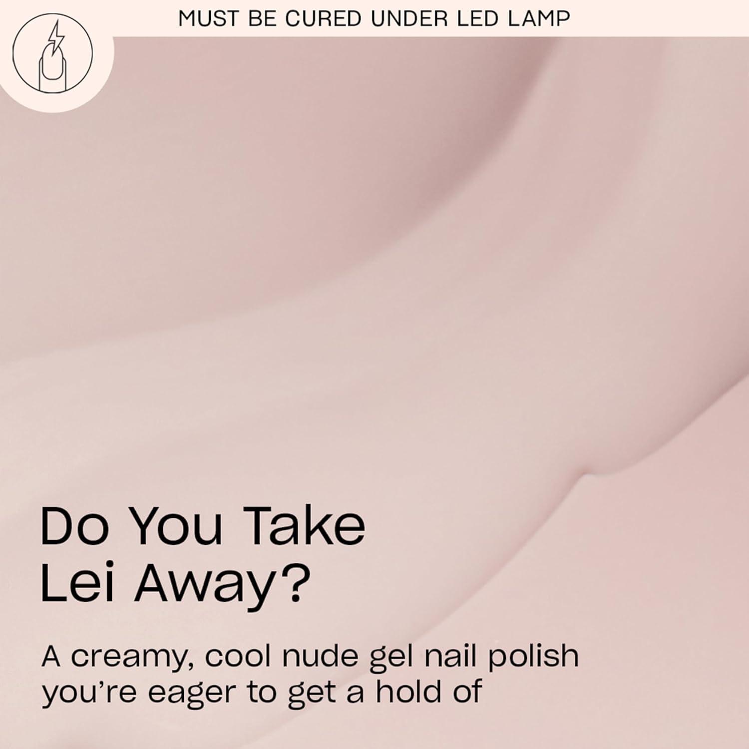 imageOPI GelColor LED Cure Gel Nail Polish Nude amp Brown Shades SalonQuality Shine LongLasting Wear Easily Soak Off Removal Vegan amp HEMA Free 05 Fl OzDo You Take Lei Away Opaque Soft Nude Beige