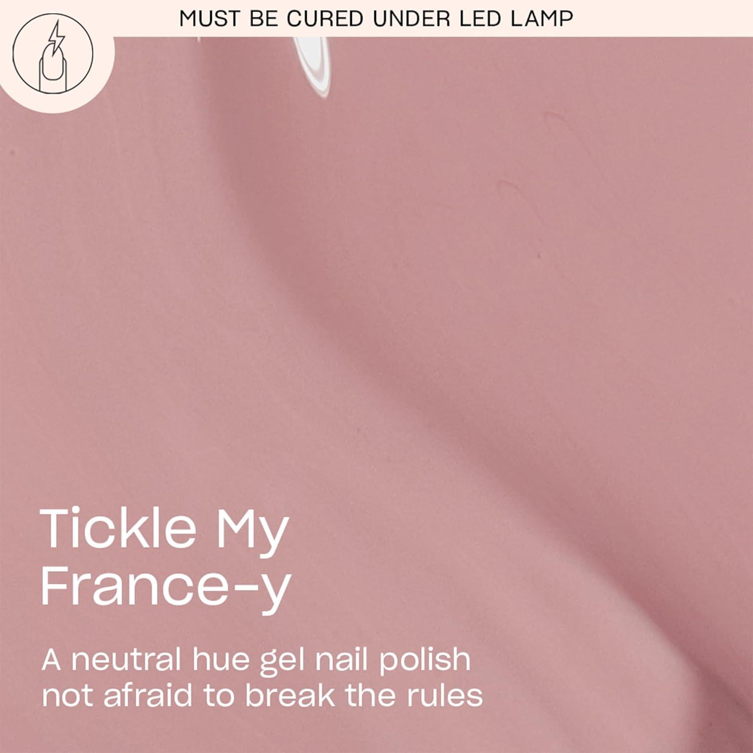 imageOPI GelColor LED Cure Gel Nail Polish Nude amp Brown Shades SalonQuality Shine LongLasting Wear Easily Soak Off Removal Vegan amp HEMA Free 05 Fl OzTickle My Francey Opaque Neutral Nude Pink