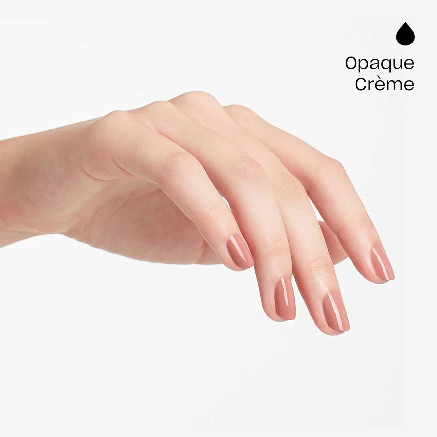 imageOPI GelColor LED Cure Gel Nail Polish Nude amp Brown Shades SalonQuality Shine LongLasting Wear Easily Soak Off Removal Vegan amp HEMA Free 05 Fl OzBarefoot in Barcelona Opaque Dark Warm Nude