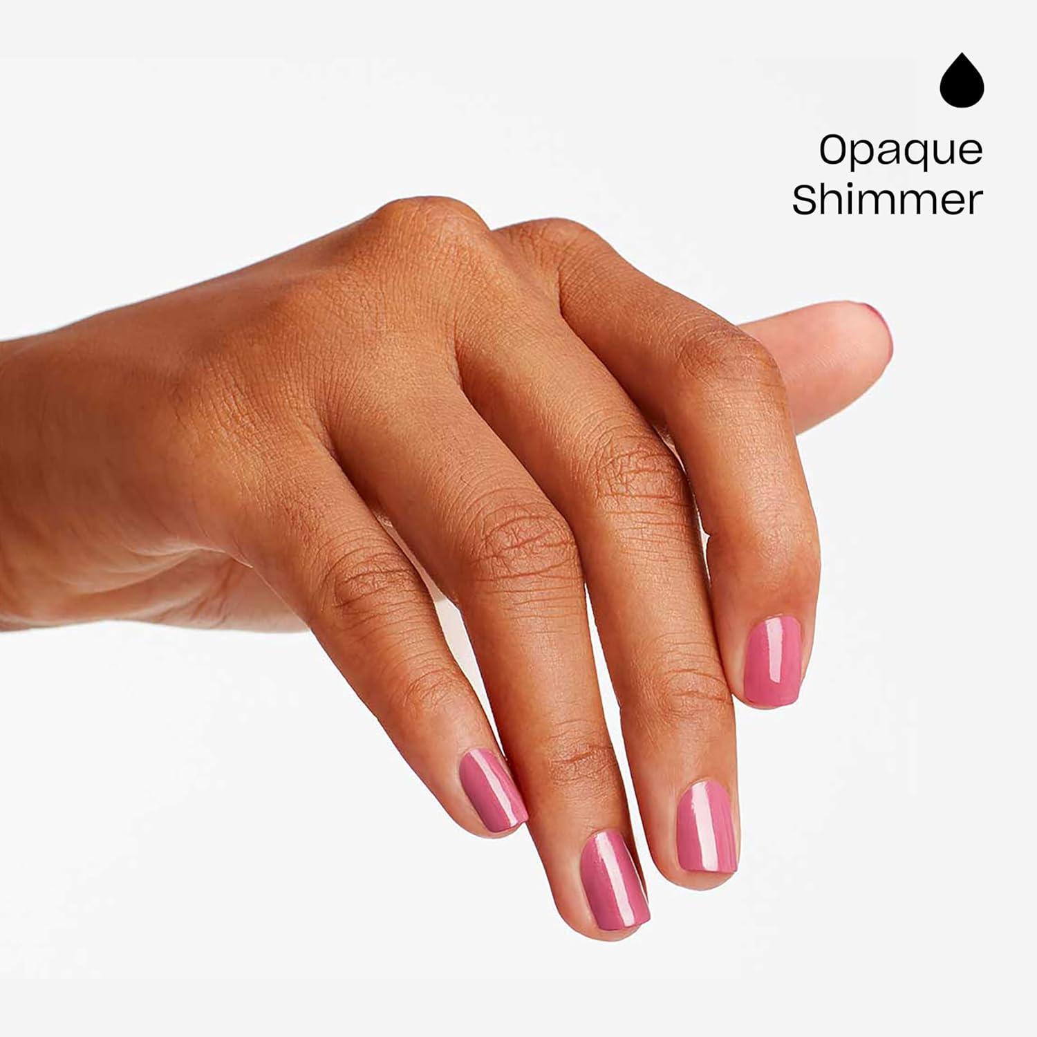 imageOPI GelColor LED Cure Gel Nail Polish Pink amp Purple Shades SalonQuality Shine LongLasting Wear Easily Soak Off Removal Vegan amp HEMA Free 05 Fl OzJust Lanaiing Around Opaque Dark Purple