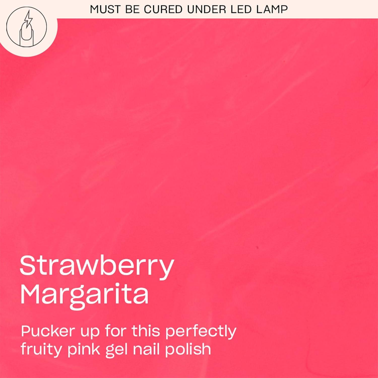 imageOPI GelColor LED Cure Gel Nail Polish Pink amp Purple Shades SalonQuality Shine LongLasting Wear Easily Soak Off Removal Vegan amp HEMA Free 05 Fl OzStrawberry Margarita Opaque Bright Pink