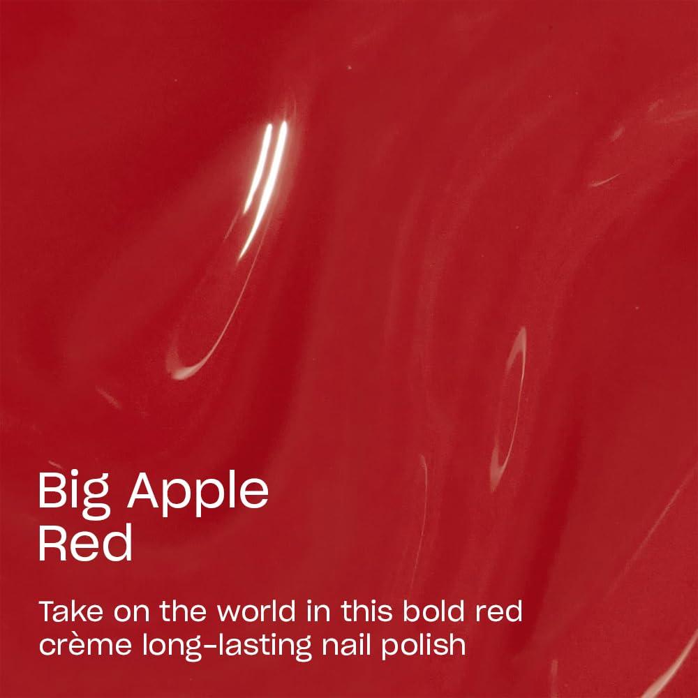 imageOPI Infinite Shine Nail Polish Reds Gellike Wear amp Shine Vegan Long Lasting Streak FreeBig Apple Red