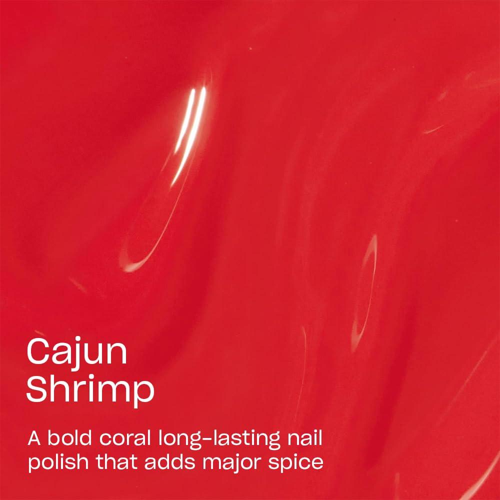 imageOPI Infinite Shine Nail Polish Reds Gellike Wear amp Shine Vegan Long Lasting Streak FreeCajun Shrimp