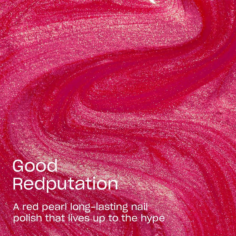 imageOPI Infinite Shine Nail Polish Reds Gellike Wear amp Shine Vegan Long Lasting Streak FreeGood Redputation