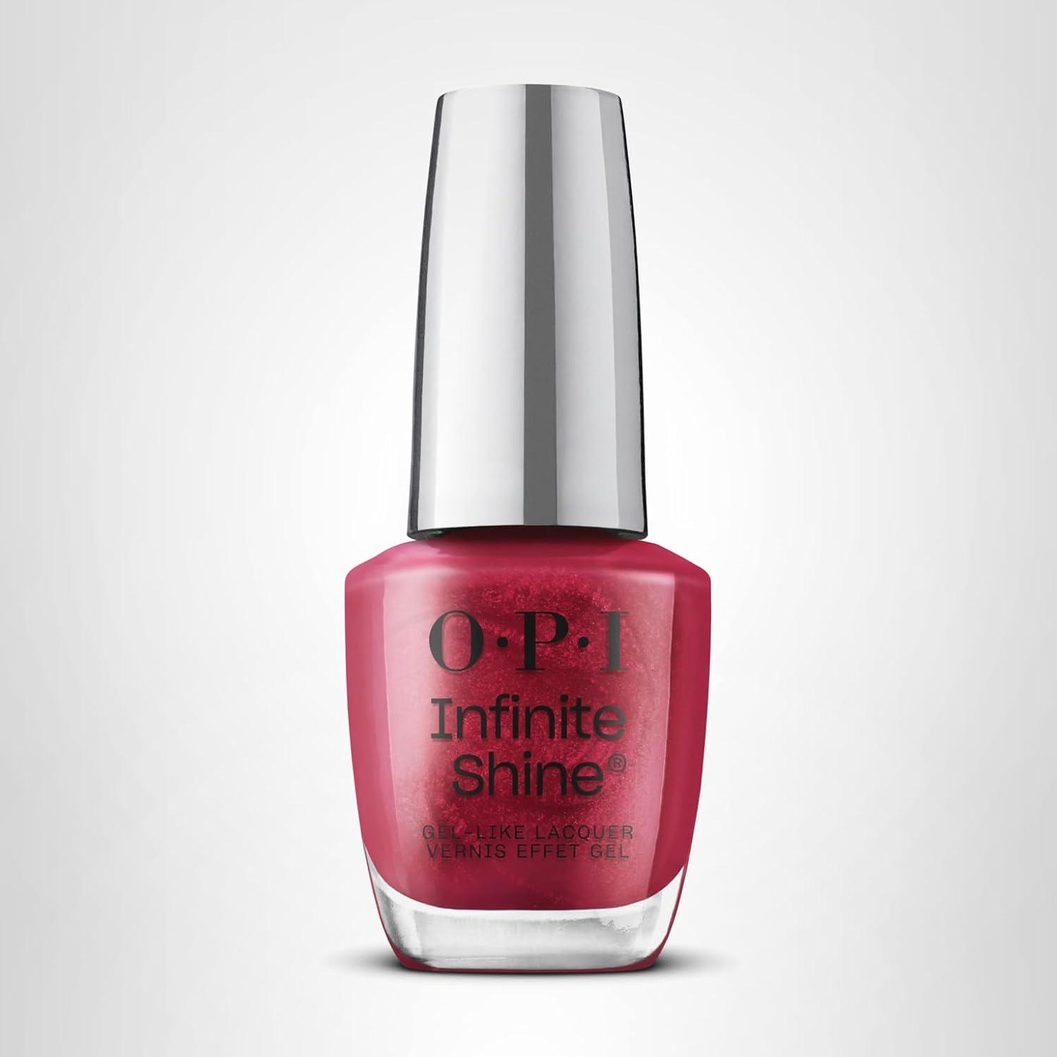 imageOPI Infinite Shine Nail Polish Reds Gellike Wear amp Shine Vegan Long Lasting Streak FreeIm Not Really a Waitress