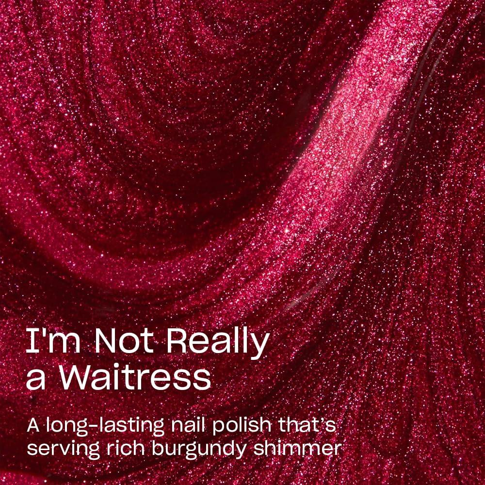 imageOPI Infinite Shine Nail Polish Reds Gellike Wear amp Shine Vegan Long Lasting Streak FreeIm Not Really a Waitress