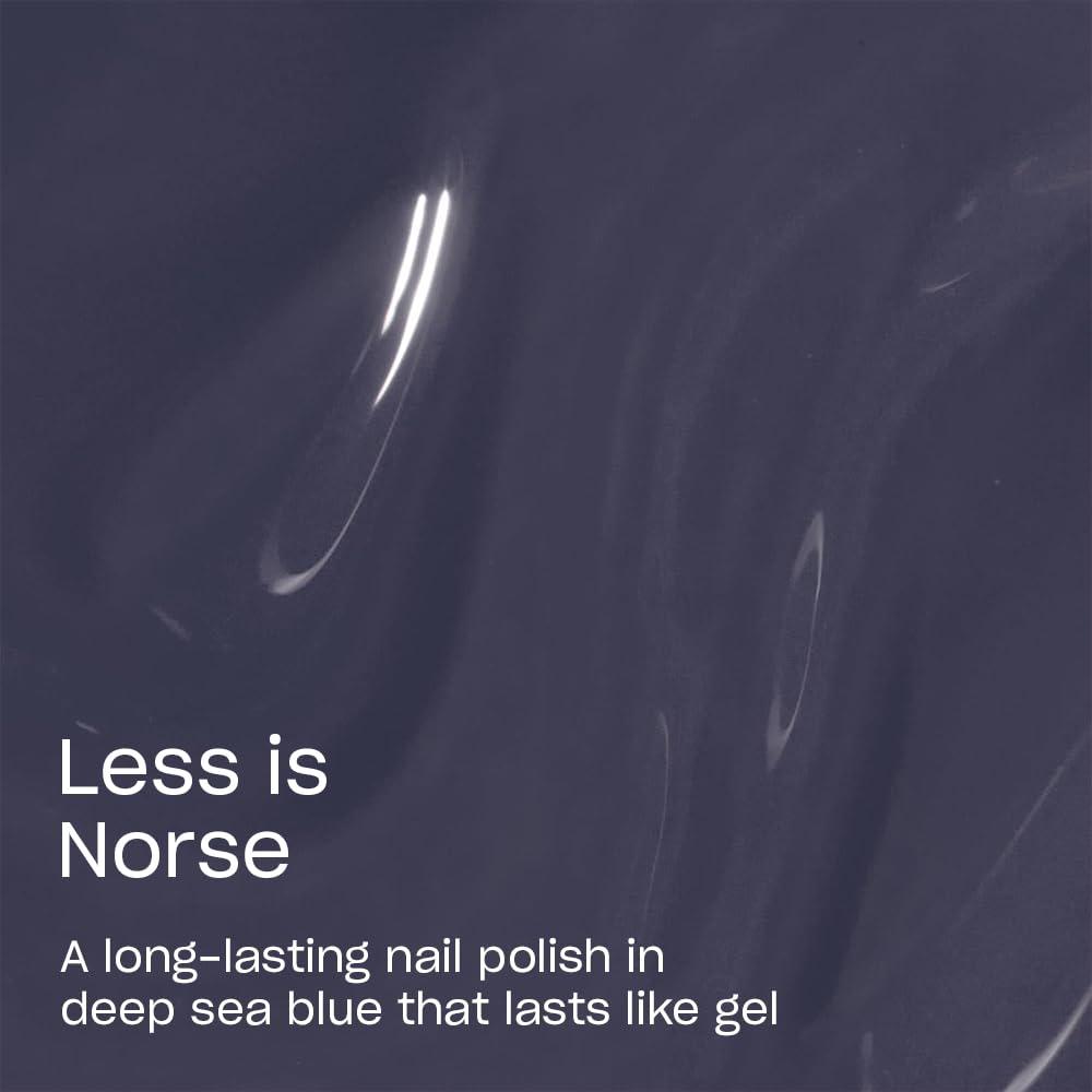 imageOPI Infinite Shine Nail Polish Whites Grays amp Blacks Gellike Wear amp Shine Vegan Long Lasting Streak FreeLess is Norse