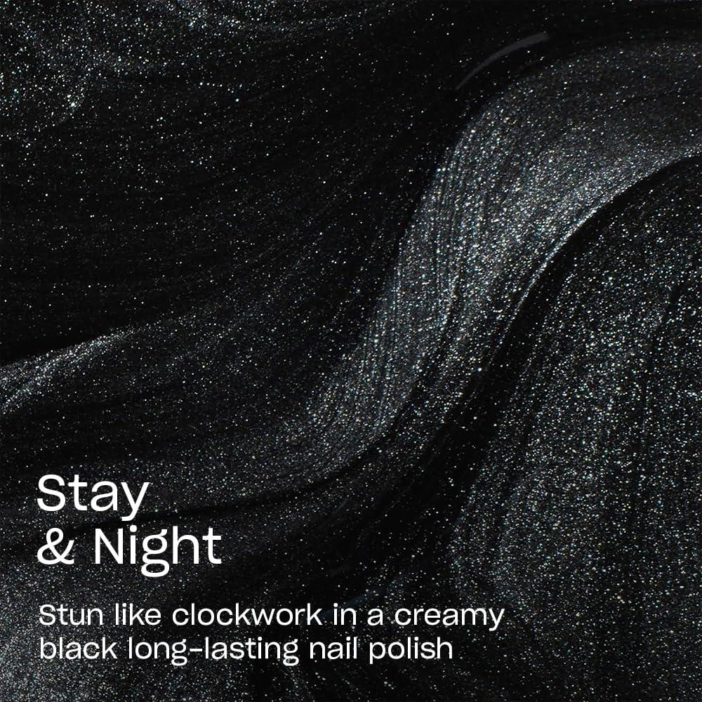 imageOPI Infinite Shine Nail Polish Whites Grays amp Blacks Gellike Wear amp Shine Vegan Long Lasting Streak FreeStay Night