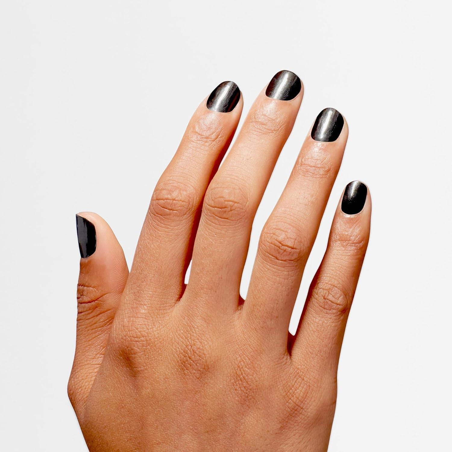 imageOPI Infinite Shine Nail Polish Whites Grays amp Blacks Gellike Wear amp Shine Vegan Long Lasting Streak FreeStay Night