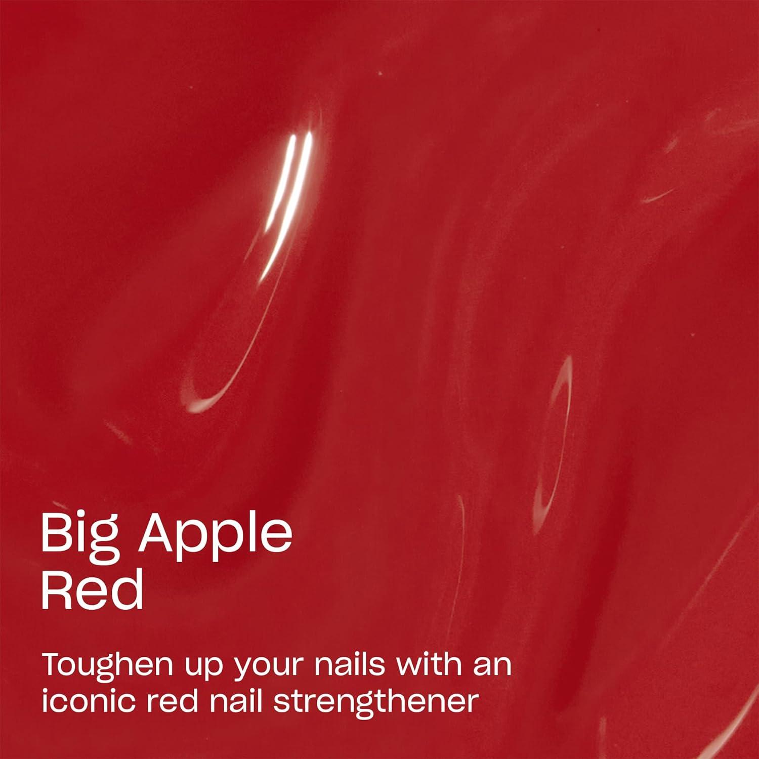 imageOPI Nail Envy Nail Strengthener Clear amp Opaque Crme Nail Polish Treatment Strengthen Weak amp Thin NailsBig Apple Red