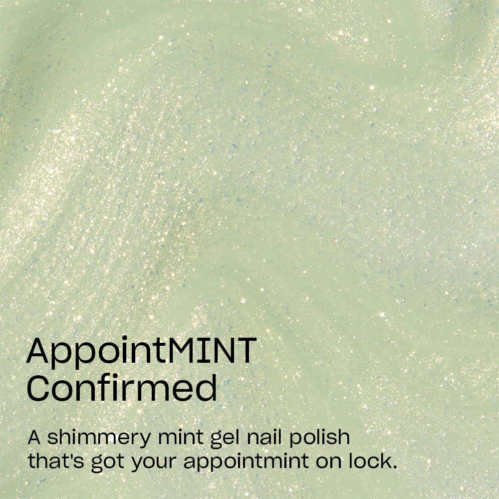 imageOPI Nail Lacquer Classic Nail Polish Colors Blue amp Green Shades Crme Shimmer and Glitter Chip Resistant NailPolish Fast Drying Streakfree Formula 05 Fl OzAppointMINT Confirmed Sheer Pastel Mint Shimmer