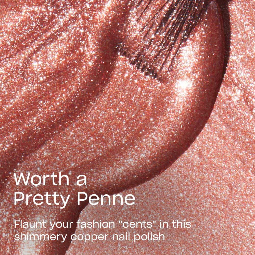 imageOPI Nail Lacquer Classic Nail Polish Colors Nude amp Brown Shades Crme Shimmer and Glitter Chip Resistant NailPolish Fast Drying Streakfree Formula 05 Fl OzWorth a Pretty Penne