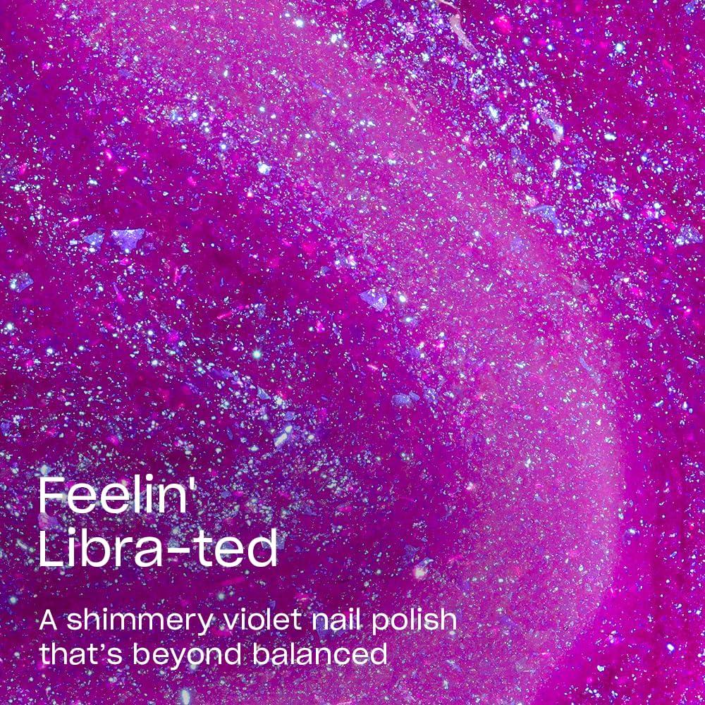 imageOPI Nail Lacquer Classic Nail Polish Colors Pink amp Purple Shades Crme Shimmer and Glitter Chip Resistant NailPolish Fast Drying Streakfree Formula 05 Fl OzFeelin Librated Sheer Bright Purple Shimmer