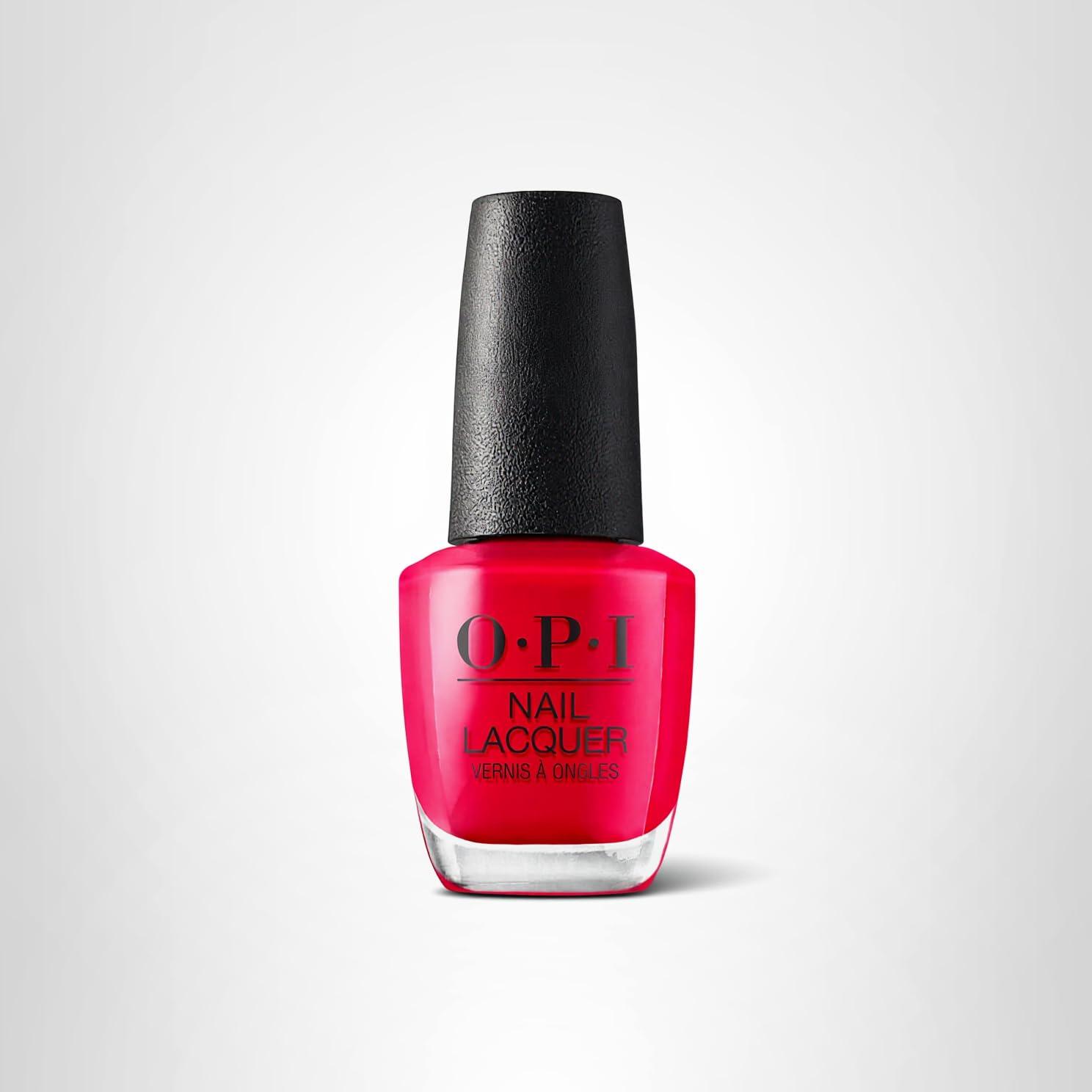 imageOPI Nail Lacquer Classic Nail Polish Colors Red Shades Crme Shimmer and Glitter Chip Resistant NailPolish Fast Drying Streakfree Formula 05 Fl OzDutch Tulips Opaque Bright Red