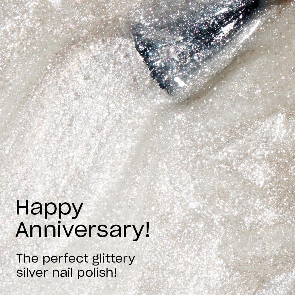 imageOPI Nail Lacquer Classic Nail Polish Colors White Gray amp Black Shades Crme Shimmer and Glitter Chip Resistant NailPolish Fast Drying Streakfree Formula 05 Fl OzHappy Anniversary