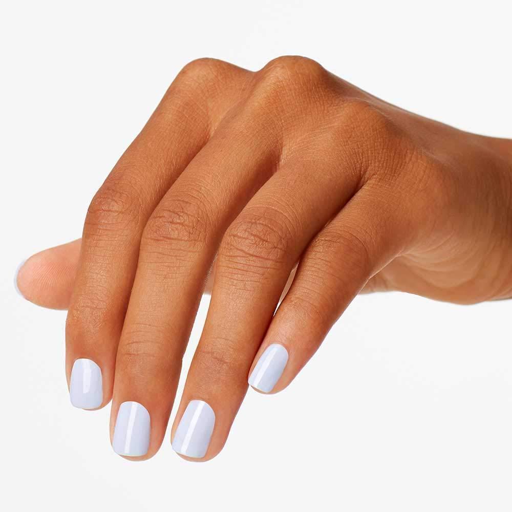 imageOPI Nail Lacquer Classic Nail Polish Colors White Gray amp Black Shades Crme Shimmer and Glitter Chip Resistant NailPolish Fast Drying Streakfree Formula 05 Fl OzI Am What I Amethyst Opaque Soft Blue