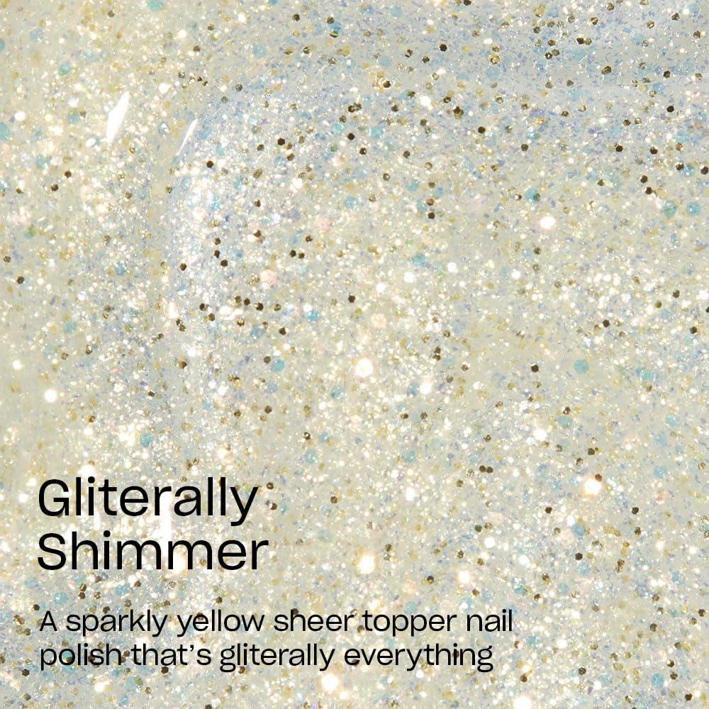 imageOPI Nail Lacquer Classic Nail Polish Colors Yellow amp Orange Shades Crme Shimmer and Glitter Chip Resistant NailPolish Fast Drying Streakfree Formula 05 Fl OzGliterally Shimmer Sheer Soft Gold Glitter