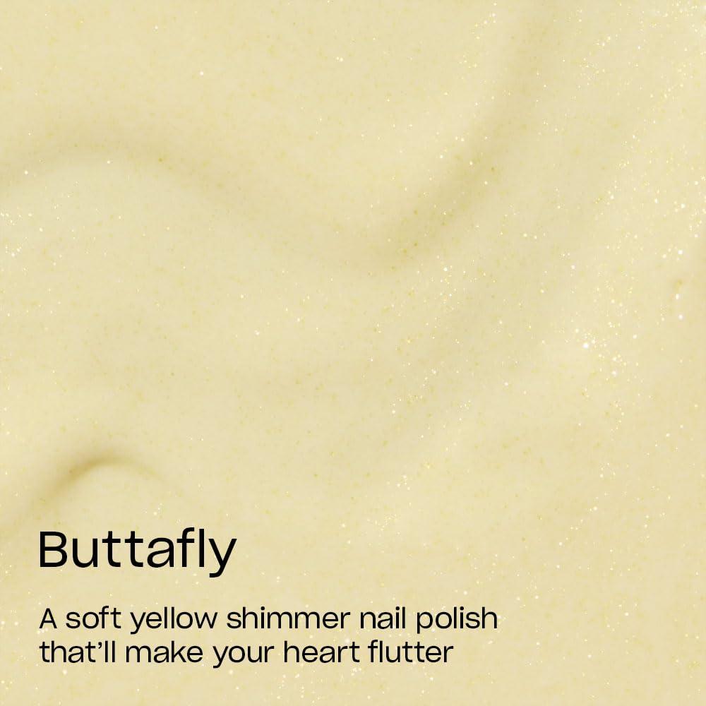 imageOPI Nail Lacquer Classic Nail Polish Colors Yellow amp Orange Shades Crme Shimmer and Glitter Chip Resistant NailPolish Fast Drying Streakfree Formula 05 Fl OzButtafly Sheer Bright Yellow