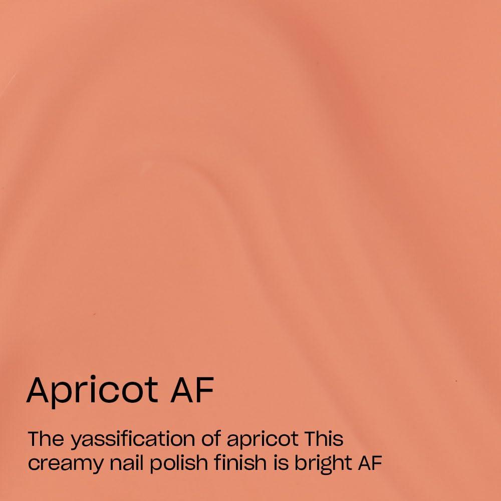 imageOPI Nail Lacquer Classic Nail Polish Colors Yellow amp Orange Shades Crme Shimmer and Glitter Chip Resistant NailPolish Fast Drying Streakfree Formula 05 Fl OzApricot AF Opaque Bright Orange