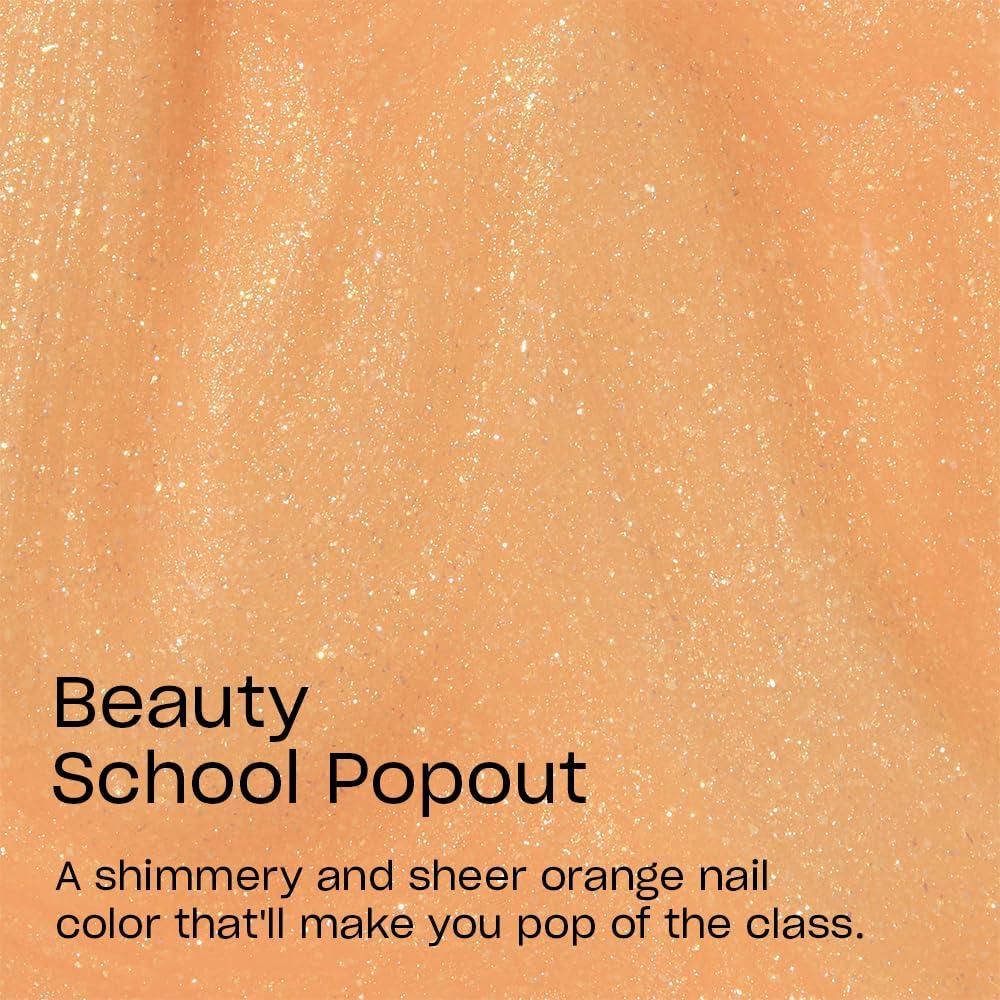 imageOPI Nail Lacquer Classic Nail Polish Colors Yellow amp Orange Shades Crme Shimmer and Glitter Chip Resistant NailPolish Fast Drying Streakfree Formula 05 Fl OzBeauty School Popout Sheer Paster Orange Shimmer