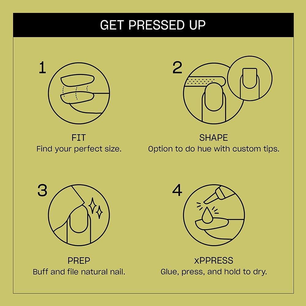 imageOPI On Point Press On Nails Short Round Classic amp Accent Nail Art Press On Nails 24 Count With Nail Glue Instant PressOn Mani Long Lasting Reusable NondamagingI Gleam of Spring Pastel Green Pink Floral