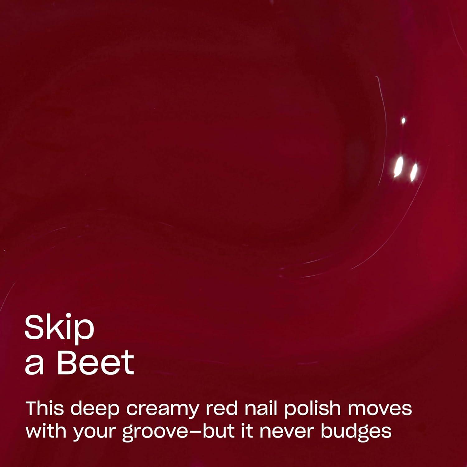 imageOPI RapiDry Quick Dry Nail Polish Colors Opaque Crme amp Shimmer Winter Shades Smudge Proof and Fast Drying in 60 Seconds Vegan Formula Snow Time to Waste Holiday 2025Skip a Beet Dark Red Burgundy