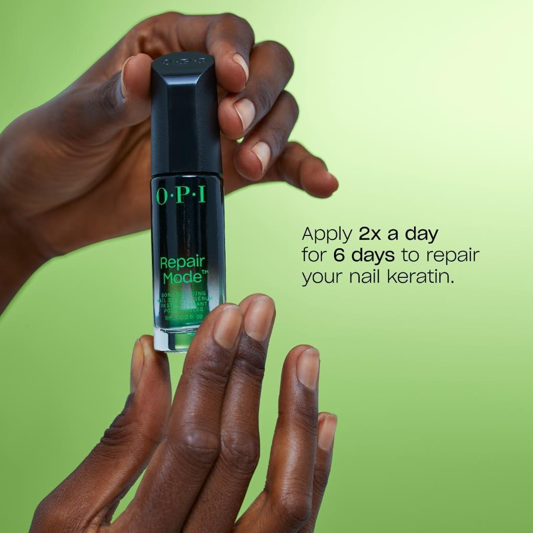 imageOPI Repair Mode Bond Building Nail Serum Keratin Protein Nail Strengthening Treatment For Stronger Nails amp Nail Growth