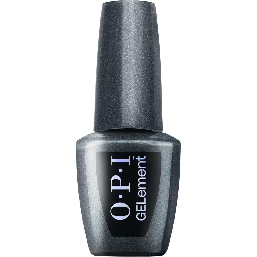 imageOPI GELement LED Cure Gel Nail Polish System DIY Salon Quality Assorted Colors Base amp Top Coat LED Curing Lamp Starter Kit Prep Supplies Sold Separately Vegan Soak Off RemovalEMOtional Opaque Dark Black Crme