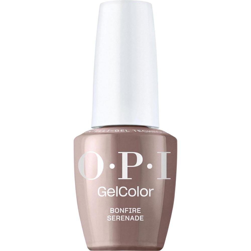 imageOPI GelColor LED Cure Gel Nail Polish Nude amp Brown Shades SalonQuality Shine LongLasting Wear Easily Soak Off Removal Vegan amp HEMA Free 05 Fl OzBonfire Serenade Opaque Dark Neutral Cool Brown