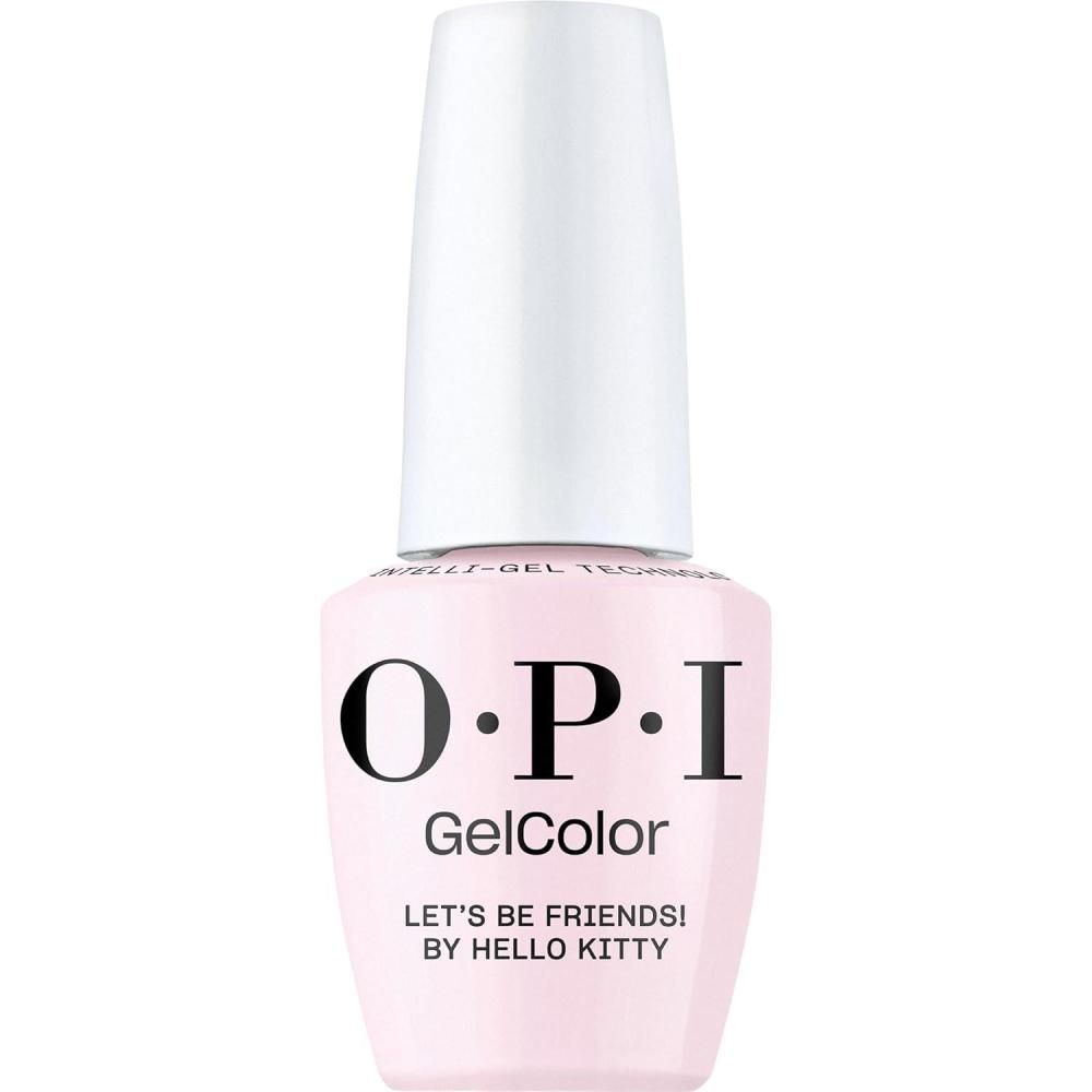 imageOPI GelColor LED Cure Gel Nail Polish Pink amp Purple Shades SalonQuality Shine LongLasting Wear Easily Soak Off Removal Vegan amp HEMA Free 05 Fl OzLets Be Friends Opaque Soft Cool Pink