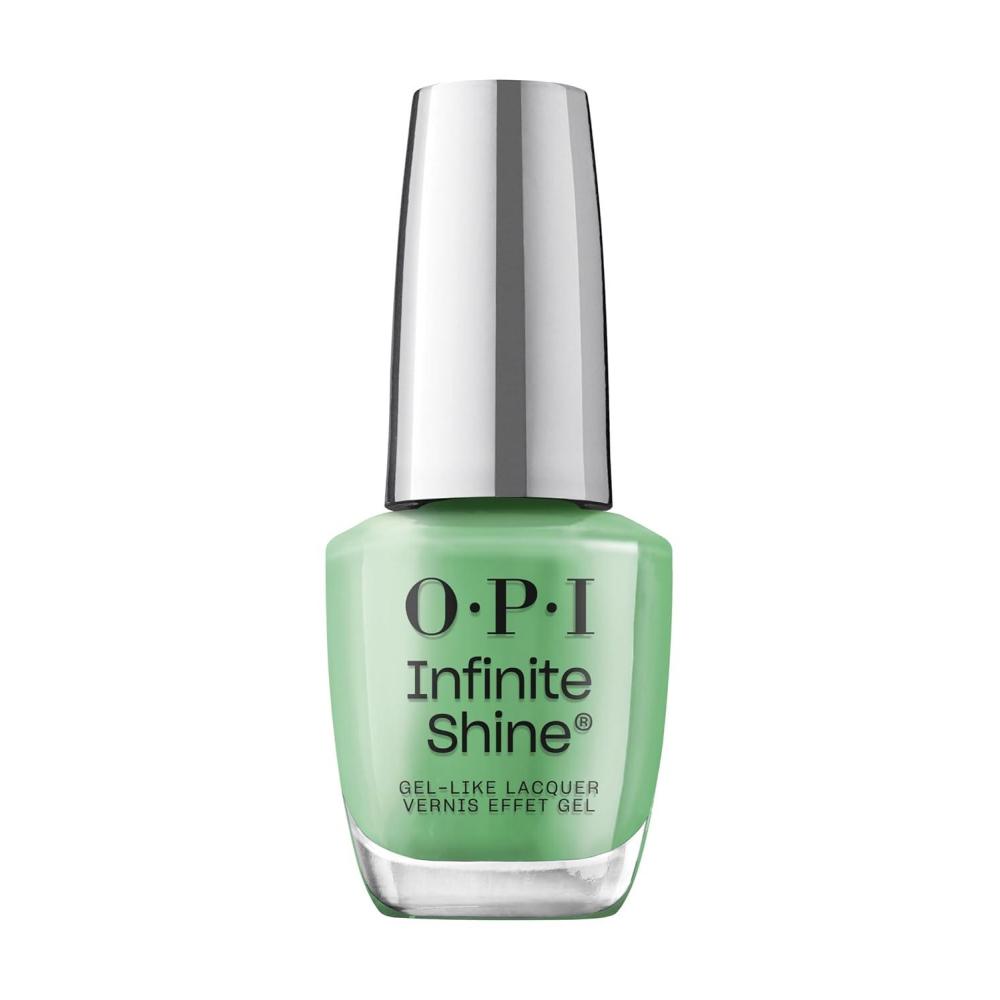 imageOPI Infinite Shine Nail Polish Blues amp Greens Gellike Wear amp Shine Vegan Long Lasting Streak FreeWon for the Ages