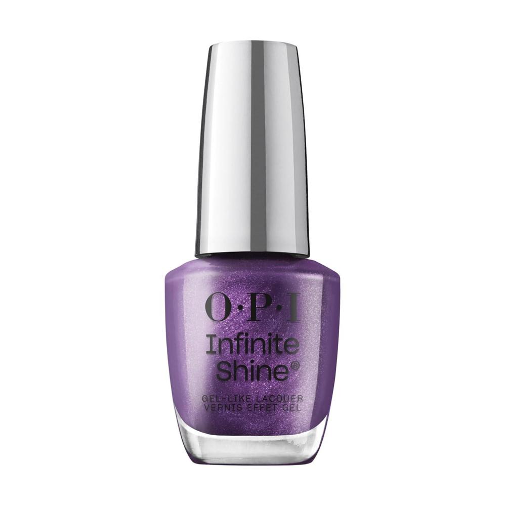imageOPI Infinite Shine Nail Polish  Pinks amp Purples  Gellike Wear amp Shine  Vegan Long Lasting Streak FreePurple Reign