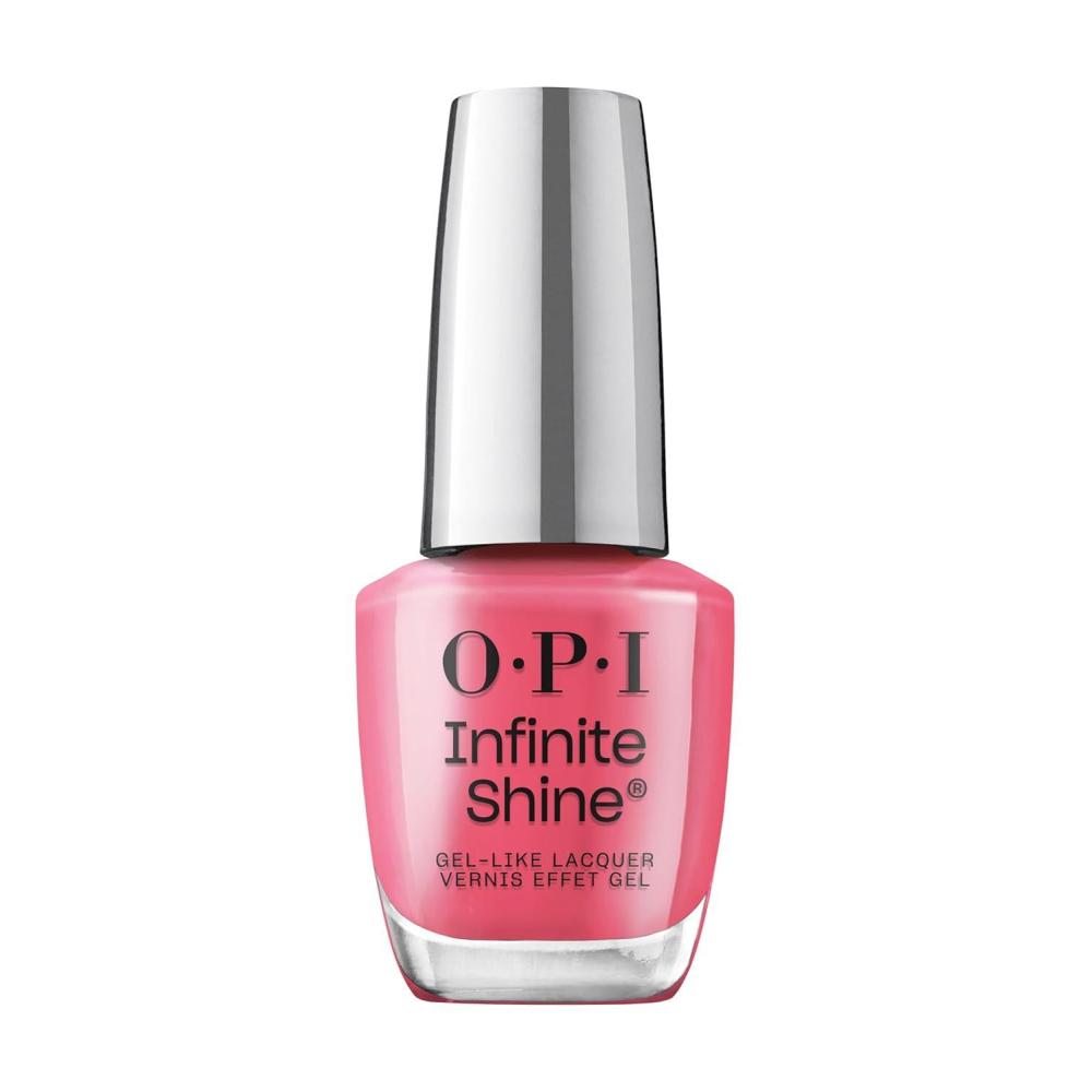 imageOPI Infinite Shine Nail Polish  Pinks amp Purples  Gellike Wear amp Shine  Vegan Long Lasting Streak FreeStrawberry Margarita