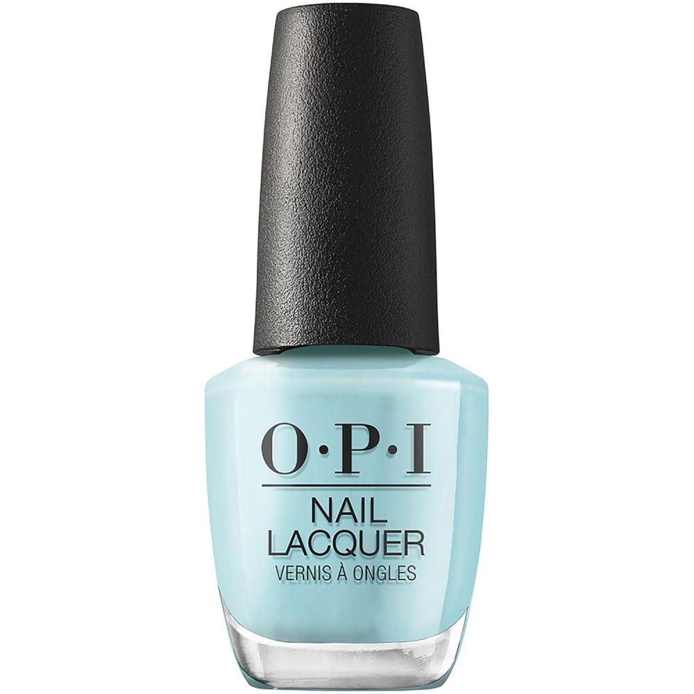 imageOPI Nail Lacquer Classic Nail Polish Colors  Blue amp Green Shades  Crme Shimmer and Glitter Chip Resistant NailPolish  Fast Drying Streakfree Formula  05 Fl OzNFTease me  Opaque Bright Blue