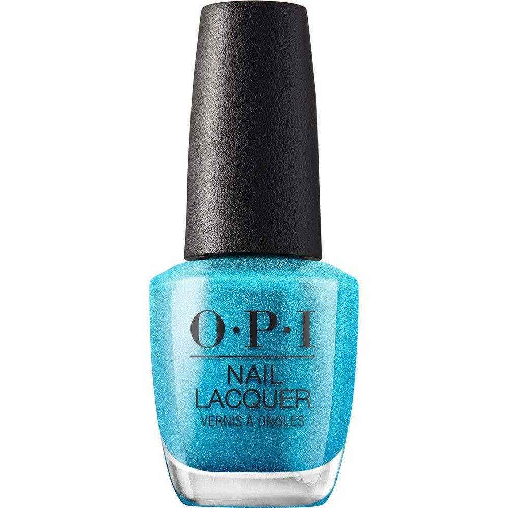 imageOPI Nail Lacquer Classic Nail Polish Colors  Blue amp Green Shades  Crme Shimmer and Glitter Chip Resistant NailPolish  Fast Drying Streakfree Formula  05 Fl OzTeal the Cows Come Home  Opaque Bright Blue Shimmer