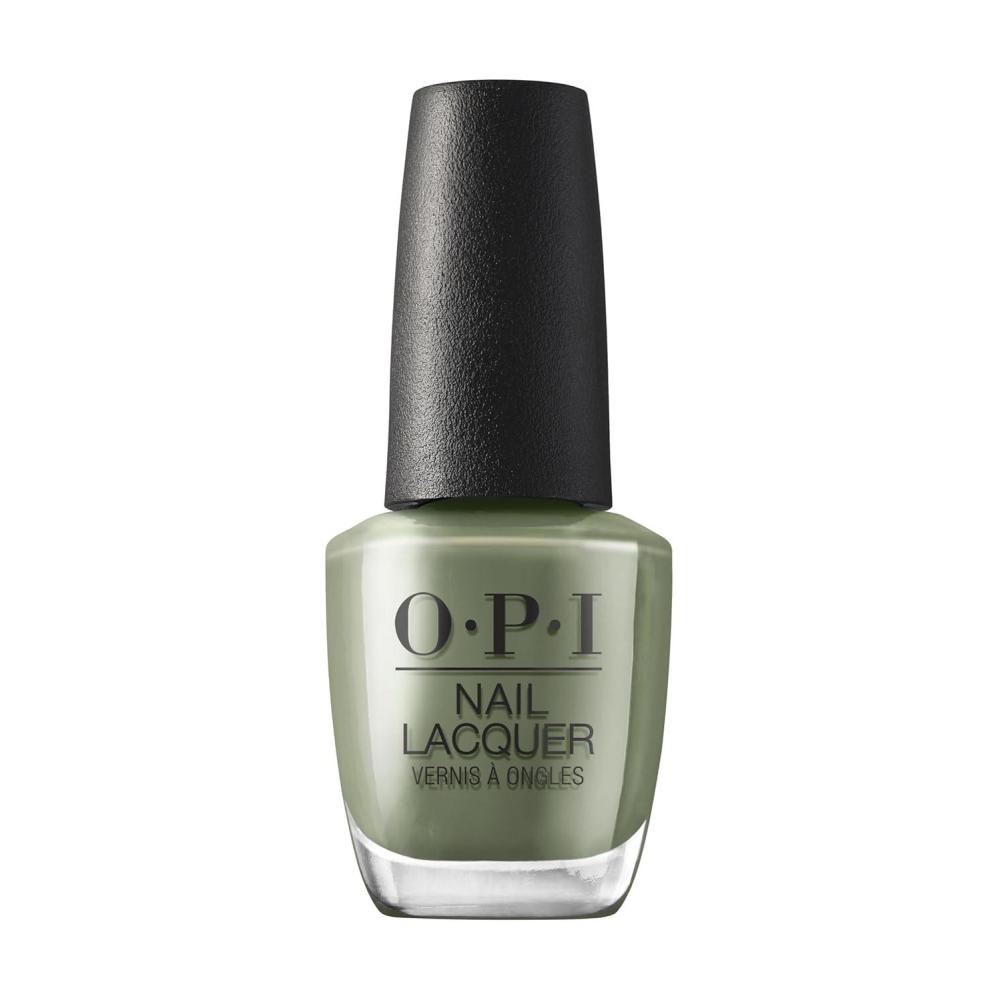 imageOPI Nail Lacquer Classic Nail Polish Colors  Blue amp Green Shades  Crme Shimmer and Glitter Chip Resistant NailPolish  Fast Drying Streakfree Formula  05 Fl OzCargo All Out  Opaque Cool Army Green