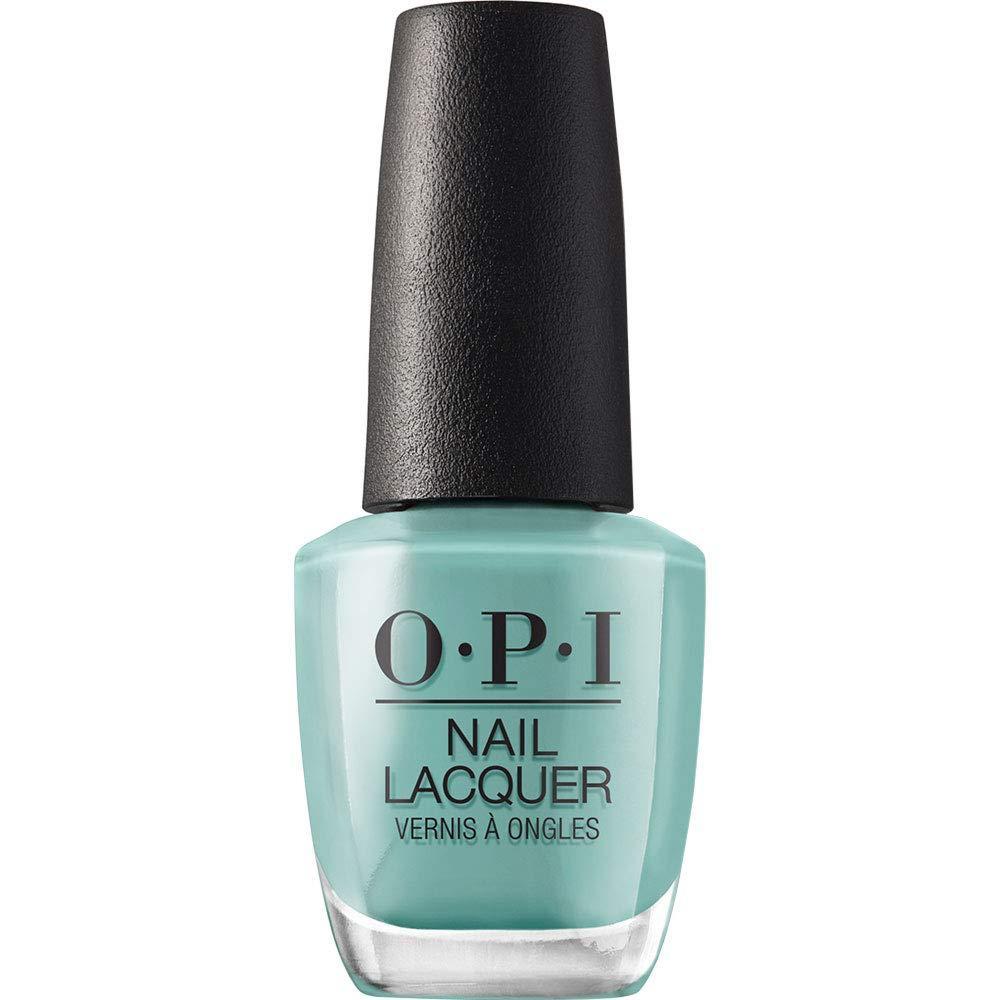 imageOPI Nail Lacquer Classic Nail Polish Colors  Blue amp Green Shades  Crme Shimmer and Glitter Chip Resistant NailPolish  Fast Drying Streakfree Formula  05 Fl OzCloser Than You Might Belm  Opaque Soft Blue