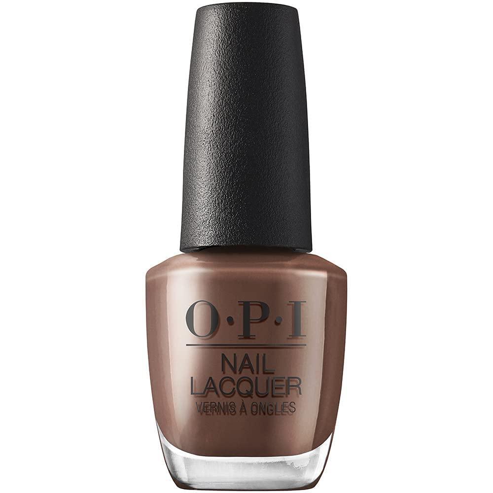 imageOPI Nail Lacquer Classic Nail Polish Colors  Nude amp Brown Shades  Crme Shimmer and Glitter Chip Resistant NailPolish  Fast Drying Streakfree Formula  05 Fl OzCliffside Karaoke  Opaque Soft Neutral