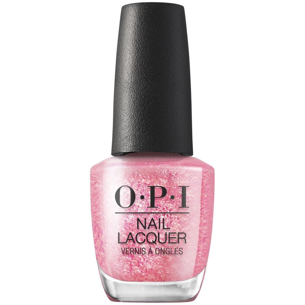 imageOPI Nail Lacquer Classic Nail Polish Colors Pink amp Purple Shades Crme Shimmer and Glitter Chip Resistant NailPolish Fast Drying Streakfree Formula 05 Fl OzPixel Dust Opaque Light Pink Shimmer
