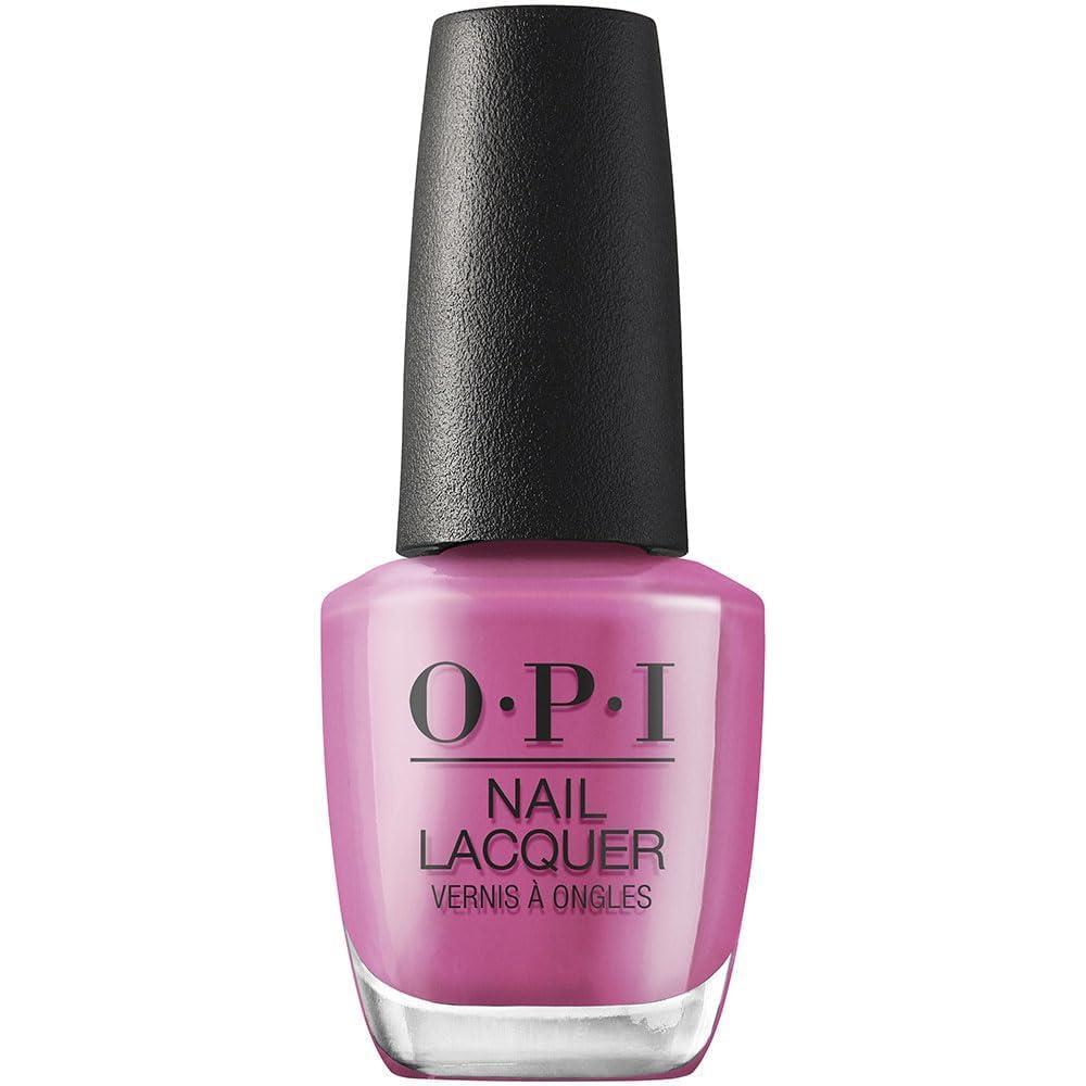 imageOPI Nail Lacquer Classic Nail Polish Colors  Pink amp Purple Shades  Crme Shimmer and Glitter Chip Resistant NailPolish  Fast Drying Streakfree Formula  05 Fl OzWithout a Pout  Opaque Bright Pink