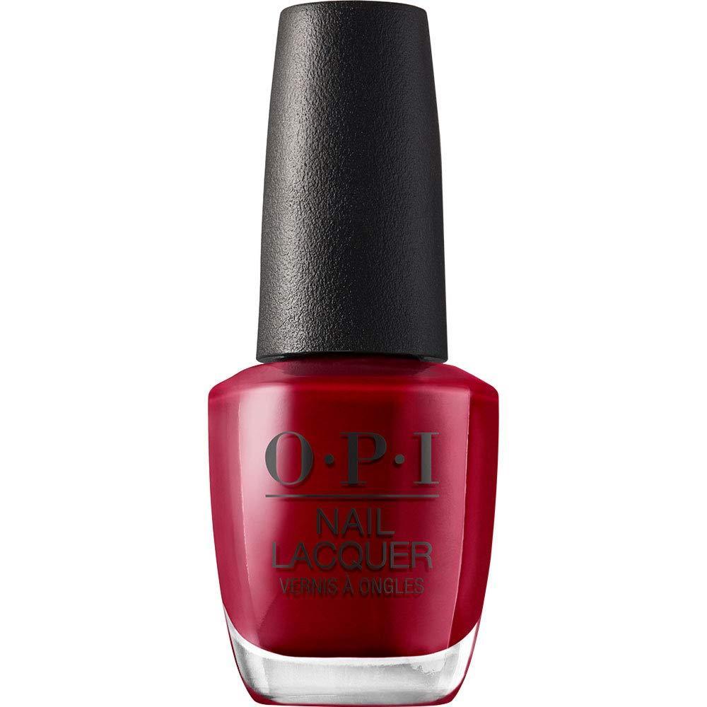 imageOPI Nail Lacquer Classic Nail Polish Colors  Red Shades  Crme Shimmer and Glitter Chip Resistant NailPolish  Fast Drying Streakfree Formula  05 Fl OzAmore at the Grand Canal  Opaque Bright Red
