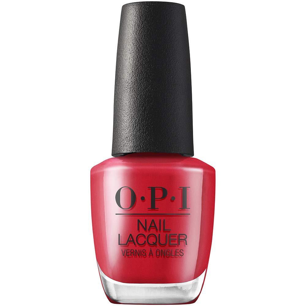 imageOPI Nail Lacquer Classic Nail Polish Colors Red Shades Crme Shimmer and Glitter Chip Resistant NailPolish Fast Drying Streakfree Formula 05 Fl OzEmmy have you seen Oscar Opaque Bright Red