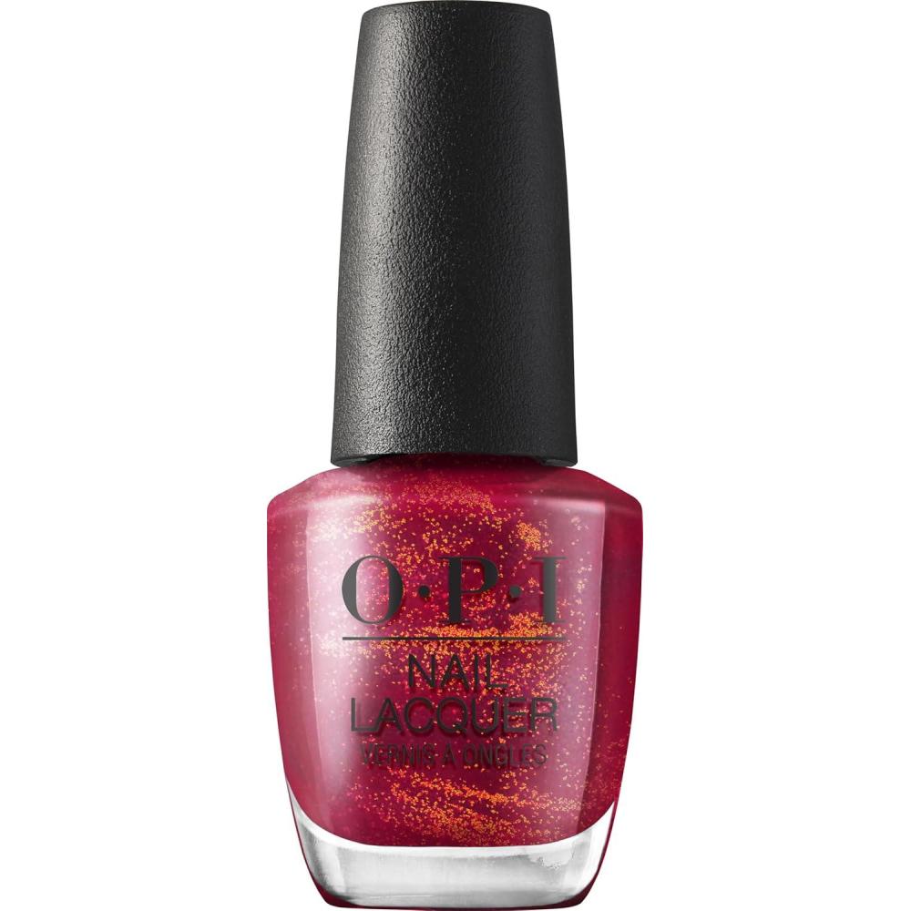 imageOPI Nail Lacquer Classic Nail Polish Colors Red Shades Crme Shimmer and Glitter Chip Resistant NailPolish Fast Drying Streakfree Formula 05 Fl OzIm Really an Actress Opaque Dark Red Pearl