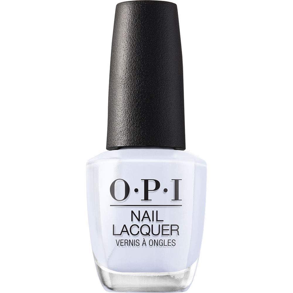 imageOPI Nail Lacquer Classic Nail Polish Colors  White Gray amp Black Shades  Crme Shimmer and Glitter Chip Resistant NailPolish  Fast Drying Streakfree Formula  05 Fl OzI Am What I Amethyst  Opaque Soft Blue