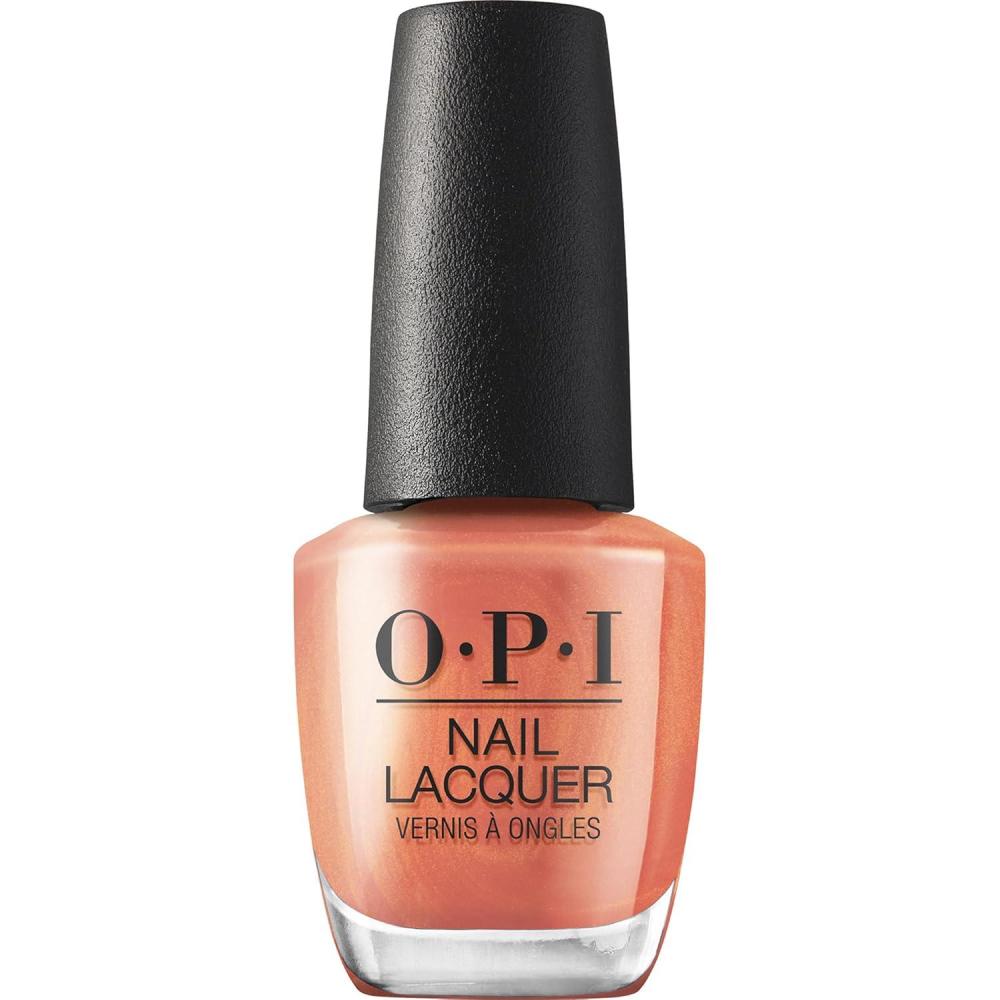 imageOPI Nail Lacquer Classic Nail Polish Colors  Yellow amp Orange Shades  Crme Shimmer and Glitter Chip Resistant NailPolish  Fast Drying Streakfree Formula  05 Fl OzKeep It Surreal  Sheer Pastel Coral Shimmer