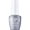 OPI Nails the Runway | Opaque Muted Silver Shimmer