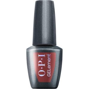 OPI GELement LED Cure Gel Nail Polish System | DIY Salon Quality | Assorted Colors, Base & Top Coat | LED Curing Lamp | Starter Kit + Prep Supplies | Sold Separately | Vegan | Soak Off Removal(Como Se Dice Gel-ous? | Opaque Dark Burgundy Red Crème)